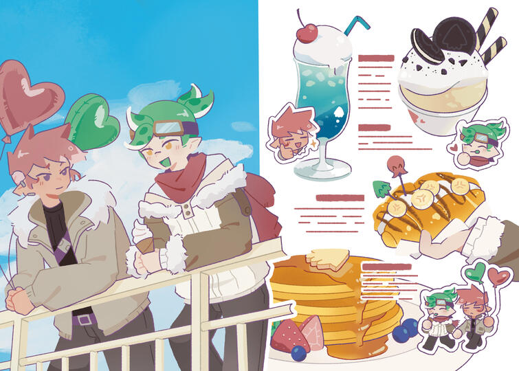 A5 Sticker Sheet A5 Sticker Sheet